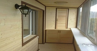 Отделка балкона под ключ Кронштадт, цена от 5856 руб.